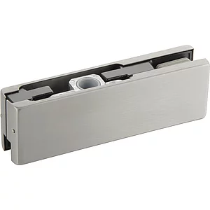 DORMA-Glas Oberer Eckbeschlag PT 20, silber eloxiert (03.110)