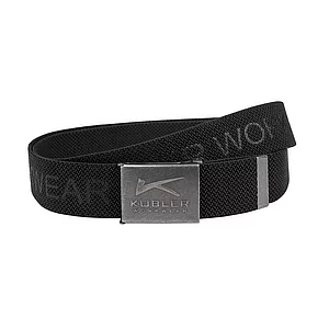 KÜBLER Stretchgürtel mit Flaschenöffner 8303 schwarz 135 cm