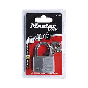 MASTER LOCK Vorhangschloss 9140 EURD Alu. Finish, Br. 40 mm, verschiedensp. SB