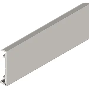 SOLIDO 100/HELM Klipsblende ME minimale Einbauhöhe Edelstahl-Effekt L=6000 mm