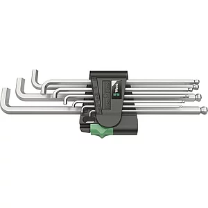 WERA Sechskant Stiftschlüssel-Satz 950/9 Hex-Plus 4 1.5-10 mm 9-teilig