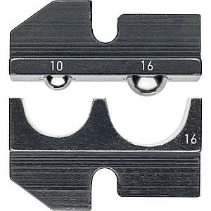 KNIPEX Crimpeinsatz 974916, isolierte Kabelschuhe + Kabelverbinder 10-16 mm²