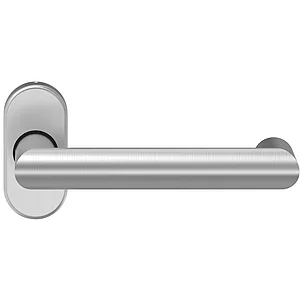 Drückerlochteil D 330 - auf Rosette, VK: 9 mm, FS, Edelstahl rostfrei