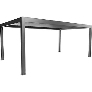 BIOHORT Pergola Gr. 6 x 3,5 quarzgrau