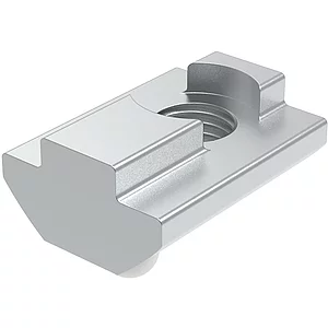 FATH Nutenstein Nut 8 mit Führungssteg und Federkugel M8