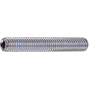 ISO4026 45H M 6x 45 verzinkt Gewindestift mit Kegelkuppe Innensechskt (DIN913)