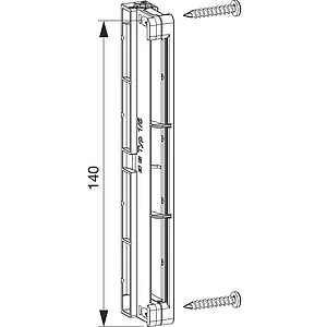 MACO MULTI-VENT Fensterfalzventil Typ 3/6/8/14 vertikal Kunststoff weiß (104743)