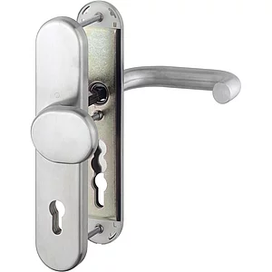 SH-Wechselgarnitur PARIS auf LS PZ92, 67-77, SST 8, ohne Kzs., Edelstahl matt