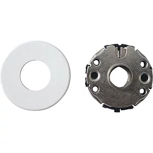 HEWI Drückerrosetten 305.20R - Polyamid, lichtgrau