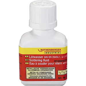 ROTHENBERGER Lötwasser-Konzentrat Inhalt 24 ml verdünnbar 1:5 mit Wasser