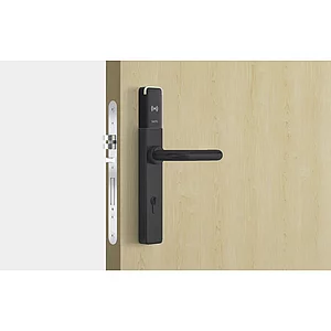 SALTO Langschildbeschlag XS4 One EM752U,PZ72, VK 8 mm,IP55,TS 38-60mm, schwarz