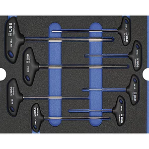WGB Moflex Modul L Sechskant-Stiftschlüssel mit Quergriff 6390 8-teilig