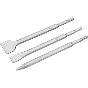 DEWALT SDS-Plus Meißel-Set mit 2 Flachmeißel, 1 Spitzmeißel
