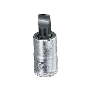 GEDORE Schraubendreher-Einsatz IS19 DIN3120 1/2"vierkant 6.5 mm Schlitz