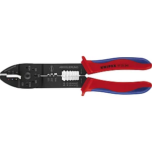 KNIPEX Crimpzange 9722 Kabelschuhe/-Verbinder/Steckverbinder, 0,5-6mm², L=240mm