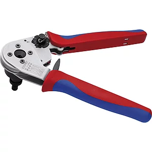 KNIPEX Vierdornpresszange 975267DT für DT-Kontakte 0,35-3 mm², L=230 mm