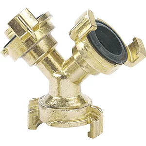 REHAU TECHNIK Verteiler 2-Weg 3/4 Zoll, 2 X 1/2"