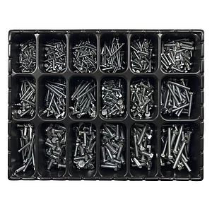 SCH-Sortimentskoffer Sechskantschrauben verzinkt 8.8 DIN933