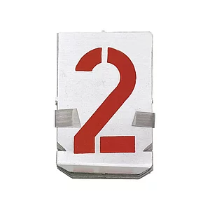 Signierschablonen-Satz Ziffern 80 mm