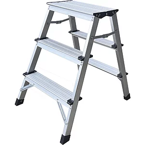 Alu-Montagetrittleiter 2x3-stufig
