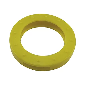 Kennringe rund, groß für Zylinderschlüssel Ø 28 mm, Kunststoff gelb