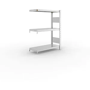 META Steck-Anbauregal 1025 x 750 x 300 mm 3 Fachböden 150 kg