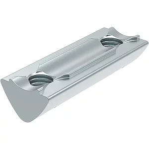 FATH Nutenstein doppelt für Automatikverbinder I Länge 28 mm Nut 6