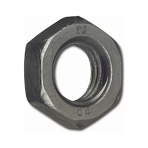 ISO4035 04 M24 blank flache Sechskantmutter (DIN439-2)