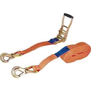 Zurrgurt 2-teillig mit Ratsche und Karabiner 5000 kg 8 m