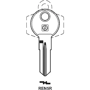 Zylinderschlüssel-Rohling Erwe REN5R