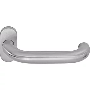 OGRO Drückerlochteil PREMIUM 8350 V/6621 - mit Rosette, Edelstahl matt