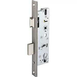 WILKA Rohrrahmenschloss U-Stulp m. Falle u. Riegel, PZW, DM 39, Edelstahl