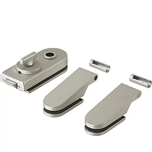 Beschlagsgarnitur Studio Rondo, WC, Edelstahl-Effekt (10.106)