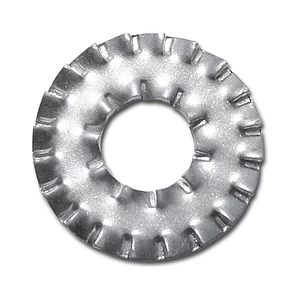 DIN6798A M 5 verzinkt Fächerscheibe DD doppelte Zahnung