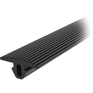FATH Abdeckprofil NBR T-Form schwarz 20 m Nut 8
