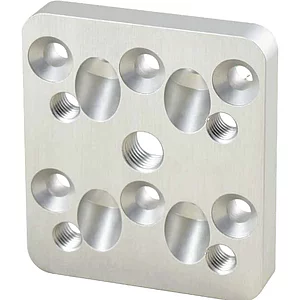 PITZL ISO-Connect 83600.0160 - Universalanschluss Uni 1 - Stahl ZiNiP