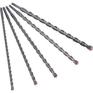 ALPEN HM-Hammerbohrer-Satz SDS-Plus 4-fach Stufenprofil 550/600 mm 5-teilig