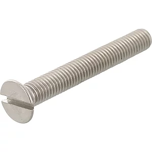 ~ISO2009 M 8x 40 Edelstahl A2 Senkschraube mit Schlitz (DIN963A)