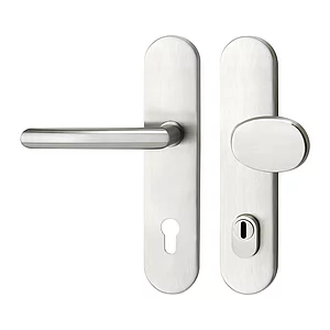 SH-Wechselgarnitur ARC - auf Schild PZ88, mit Kzs., Edelstahl, RC3, Höhe 16 mm