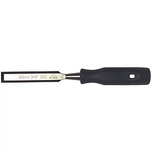 STUBAI Stemmeisen mit schwarzem PP-Heft Breite 8 mm