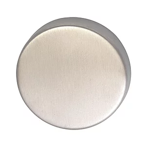 Blindrosette WG mit Universalträger "U", ø 50 mm, Höhe 8 mm, Edelstahl