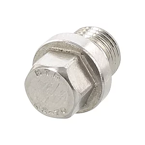 DIN910 G 1/2" Edelstahl A2 Verschlussschraube mit Rohrgewinde