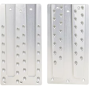 PITZL Doppel HVP 240x450x20 mm Aluminium eloxiert