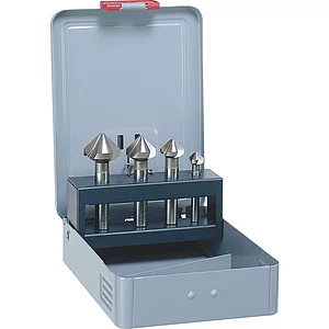 MAYKESTAG Kegelsenker-Satz DIN335C HSS Co5 Z=3 90 Grad 10,4-25,0 mm 4-teilig