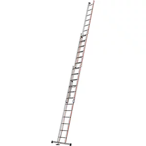 HYMER Alu Seilzugleiter 3 x 16 Sprossen Type 4061 Länge=4,70/11,14 m