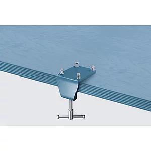 HEUER Tischklemme zu Heuer Parallelschraubstock Compact 120 mm