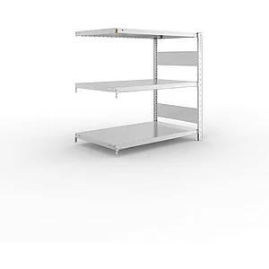 META Steck-Anbauregal 1025 x 1000 x 600 mm 3 Fachböden 150 kg