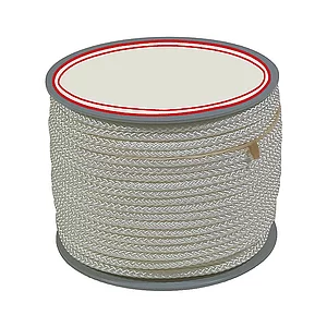 STUBAI Senklotschnur weiß auf Spule ø 4,0 mm Länge 50 m