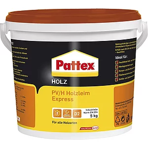PATTEX PV/H Express Holzleim D2 5kg