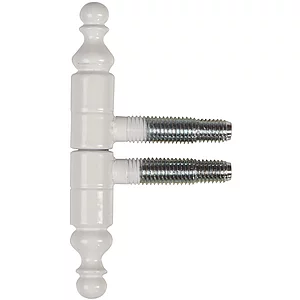 SFS Einbohrband mit Zierkopf, 13 mm, Stahl weiß RAL 9016